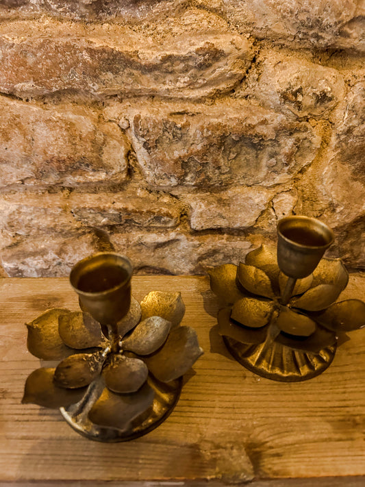 Lotus candle holder | The Barn Shed