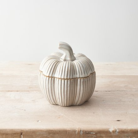 Rustic Glazed Pumpkin Pot - The Barn Shed