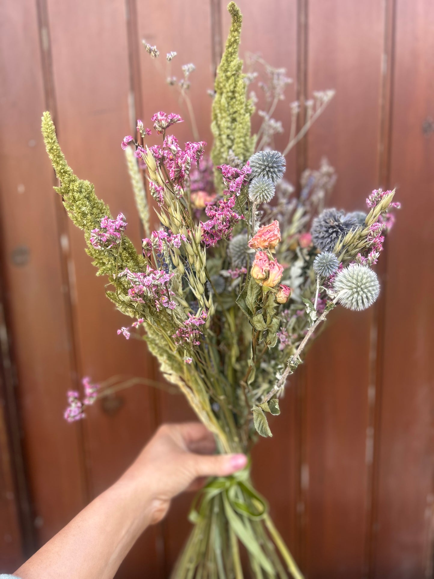 Wild Garden Dried Flower Bouquet