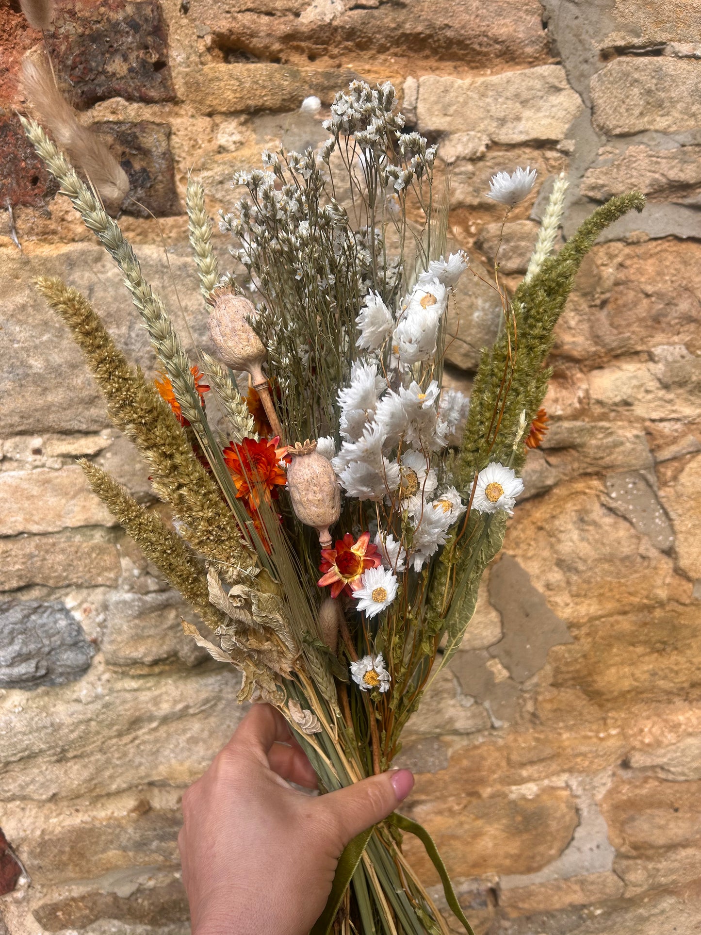 Harvest Meadow Dried Flower Bouquet