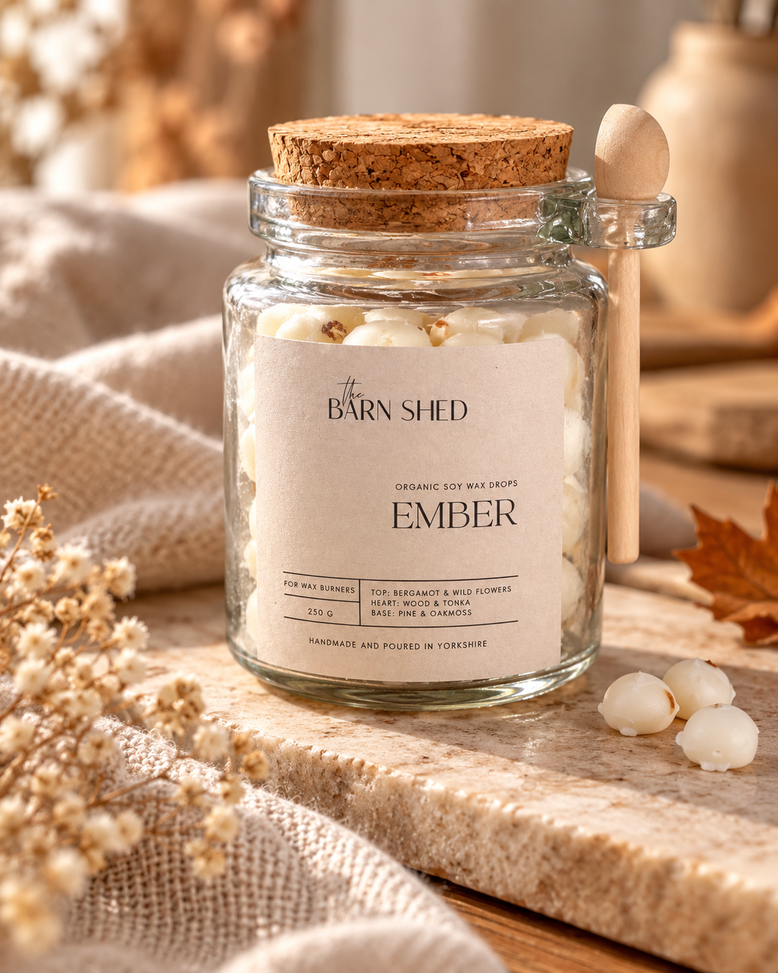 Ember Organic Soy Wax Drops