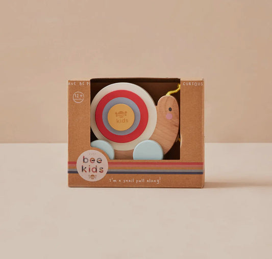 Pull Along Snail Toy