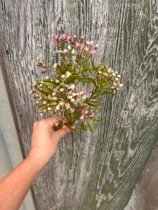 Faux Berry Spray – Pink Blush