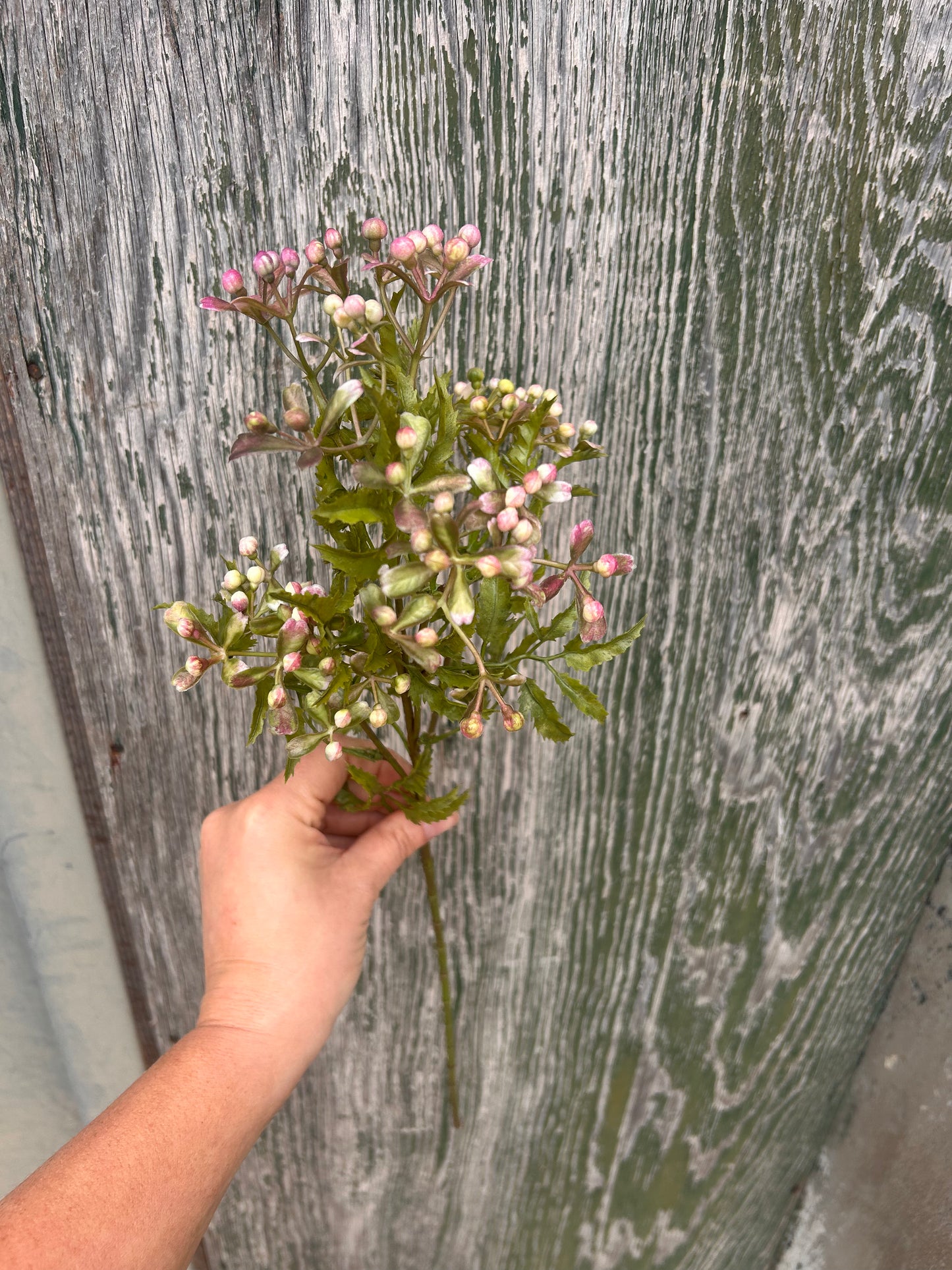 Faux Berry Spray – Pink Blush