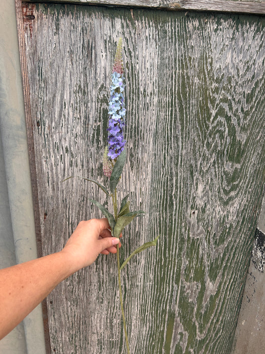 Faux Veronica Spicata Stem – Lavender & Blue
