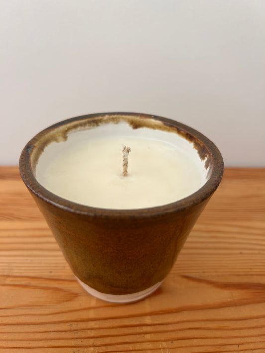 Rustic Candle - Vetiver -Handmade Candle