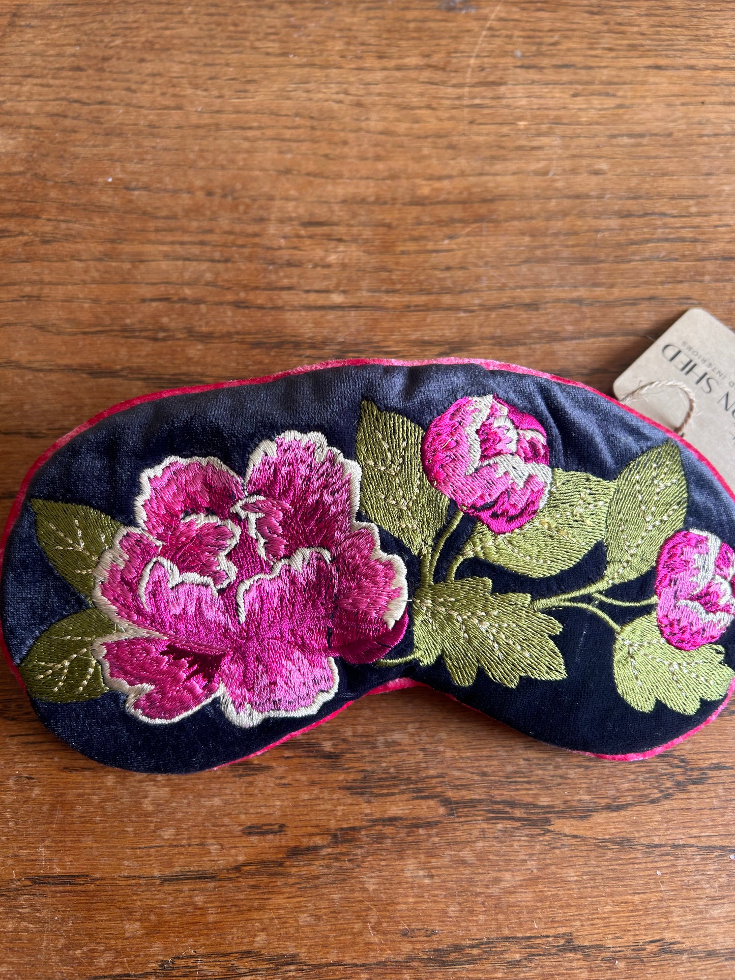 Luxury Lavender Velvet Eye Mask – Painted Peony