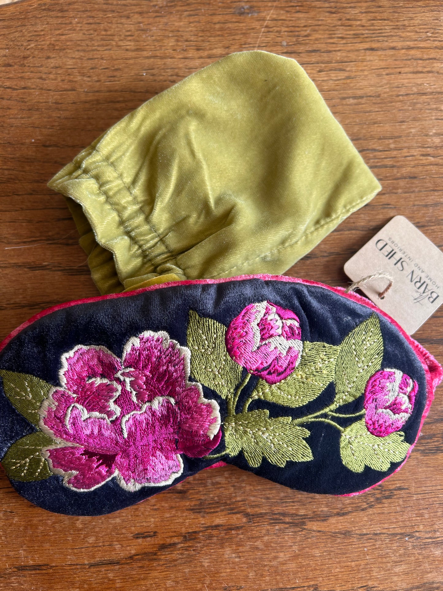 Luxury Lavender Velvet Eye Mask – Painted Peony