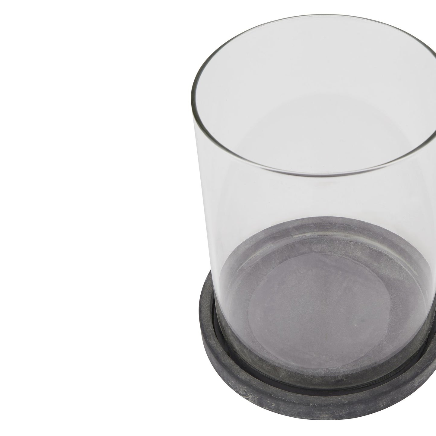 Grey Large Hurricane Lantern