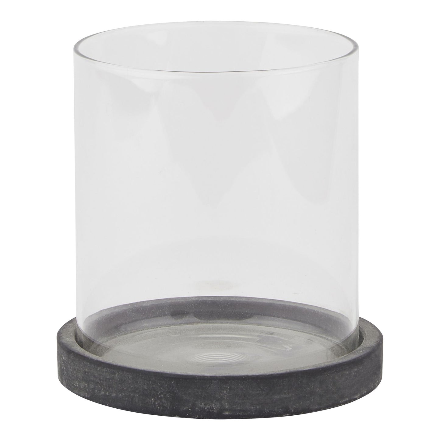 Small Grey Hurricane Lantern