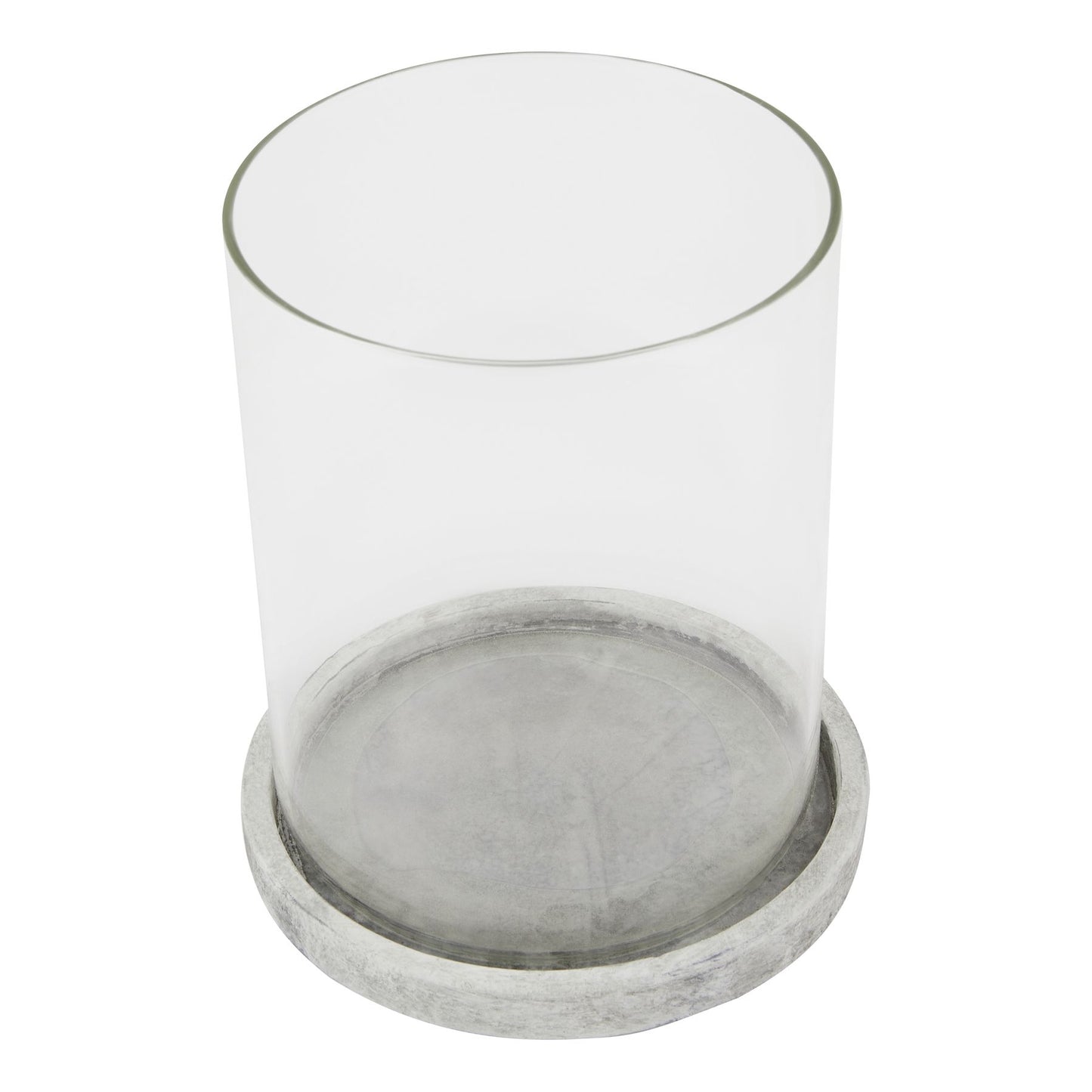 Large Stone Hurricane Candle