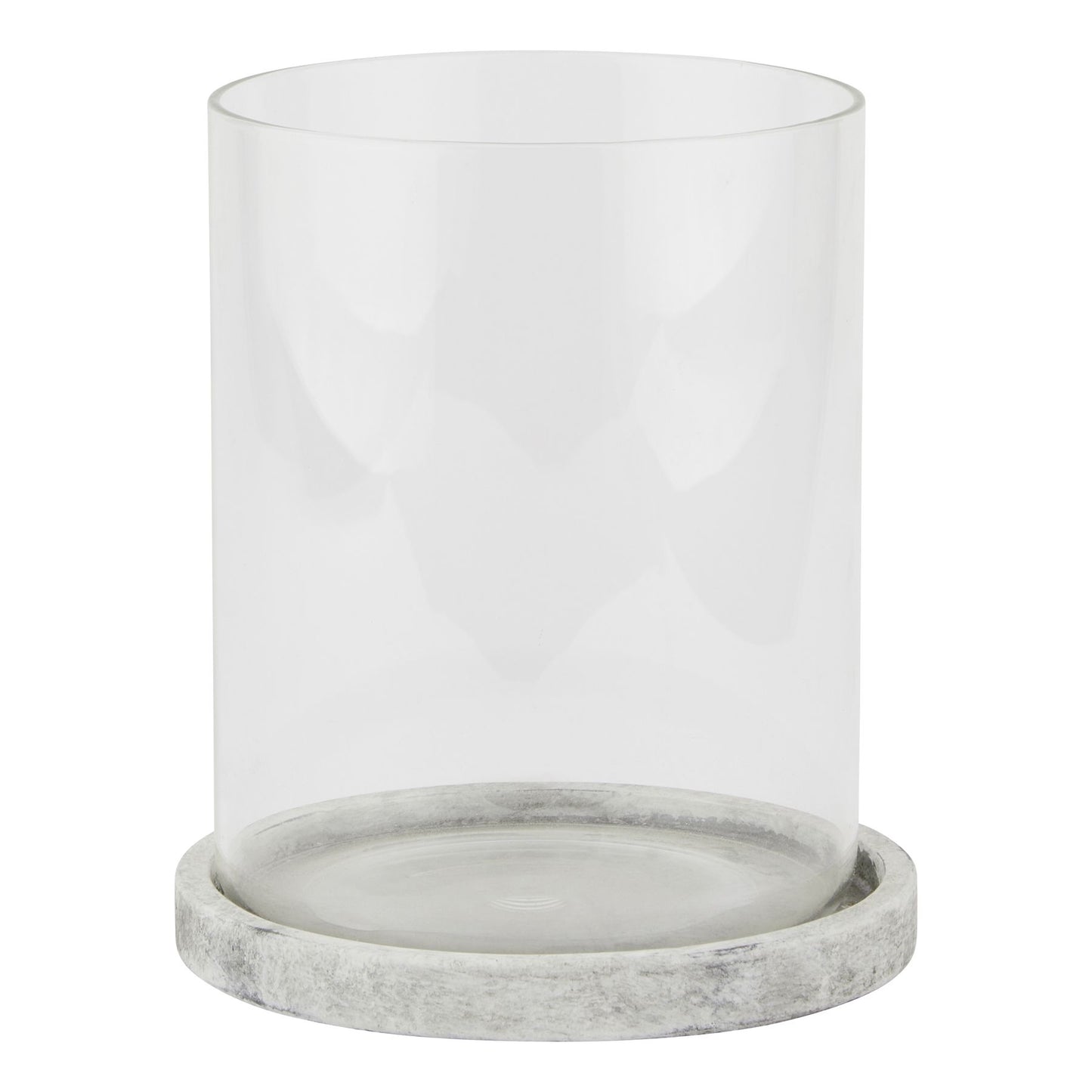 Large Stone Hurricane Candle
