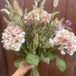 Blush Hydrangea & Dried Flower Bouquet