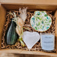 Luxury Botanical Gift Box | Candle, Decorative Shell & Floral Gift Set| New House| Self Care Gift
