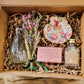 Luxury Relaxation Gift Box | Spa Gift Box | Bath Salts, Botanical Soap & Decorative Shell Gift Set | Self Care Gift