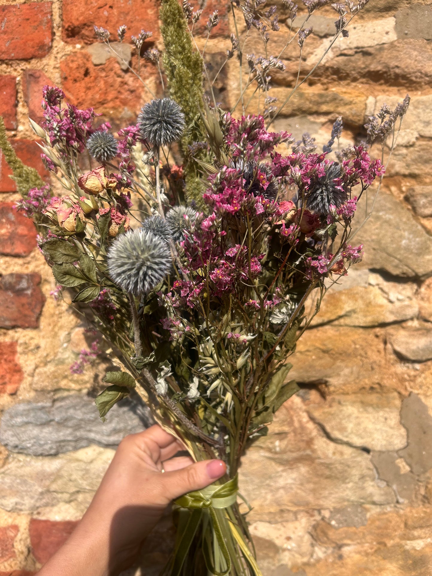 Wild Garden Dried Flower Bouquet