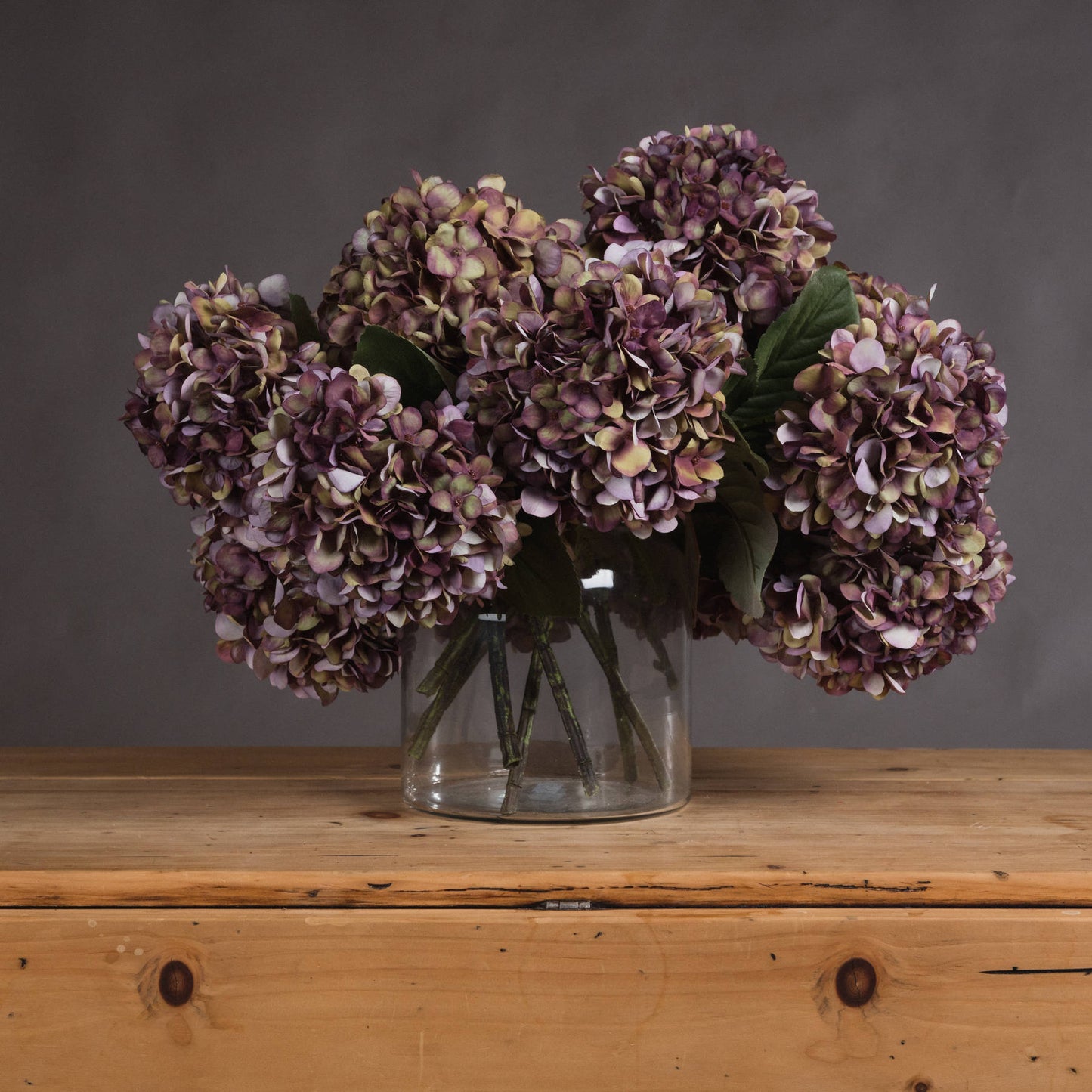 Autumn Burgundy Hydrangea - The Barn Shed