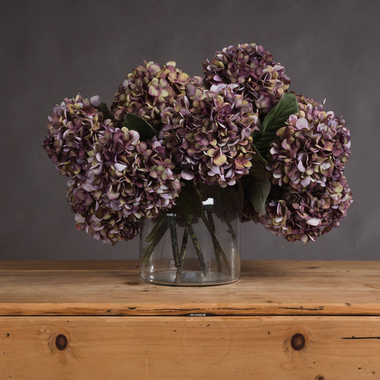 Autumn Burgundy Hydrangea - The Barn Shed