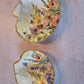 Wild Meadow Floral Scallop Shell Trinket Dish