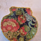 Bold Heritage Floral Scallop Shell Trinket Dish
