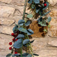 Red Berry & Eucalyptus Garland is - The Barn Shed