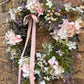 Blush Hydrangea Artificial Wreath