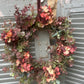 Autumn Hydrangea & Eucalyptus Artificial Wreath