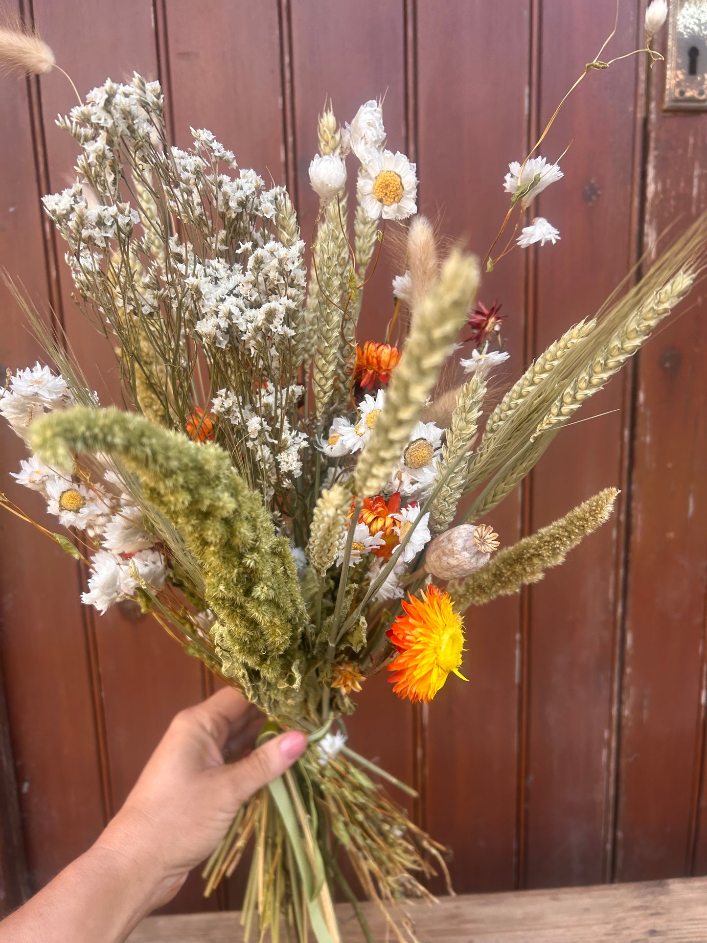Harvest Meadow Dried Flower Bouquet