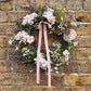 Blush Hydrangea Artificial Wreath