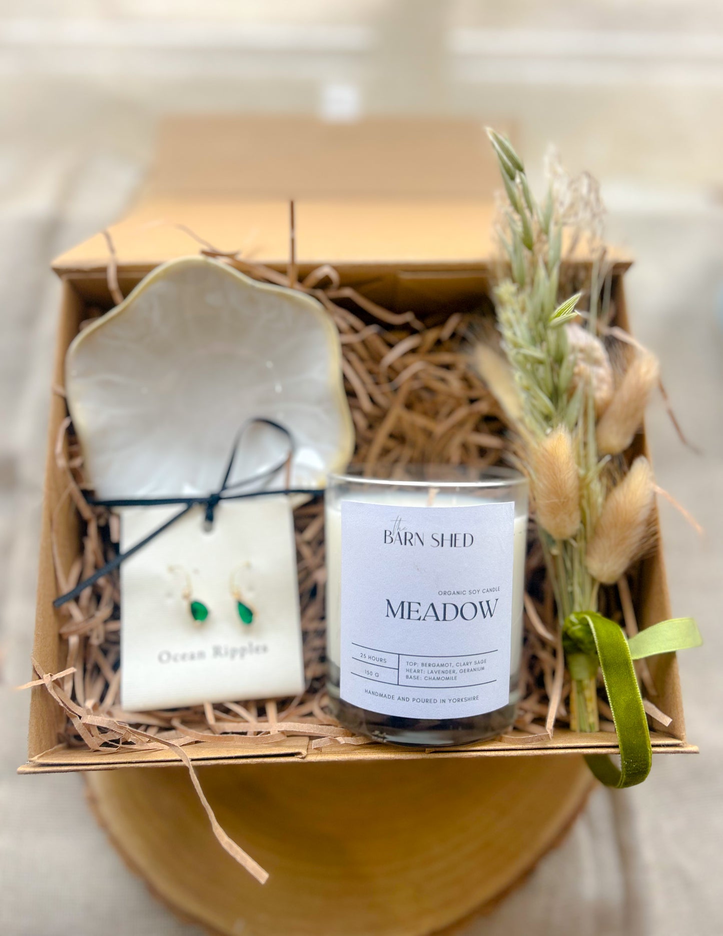 Jewellery Gift Box | Handmade Candle Gift Set | Slow Living Gift | Birthday Gift | Thoughtful Gift Box