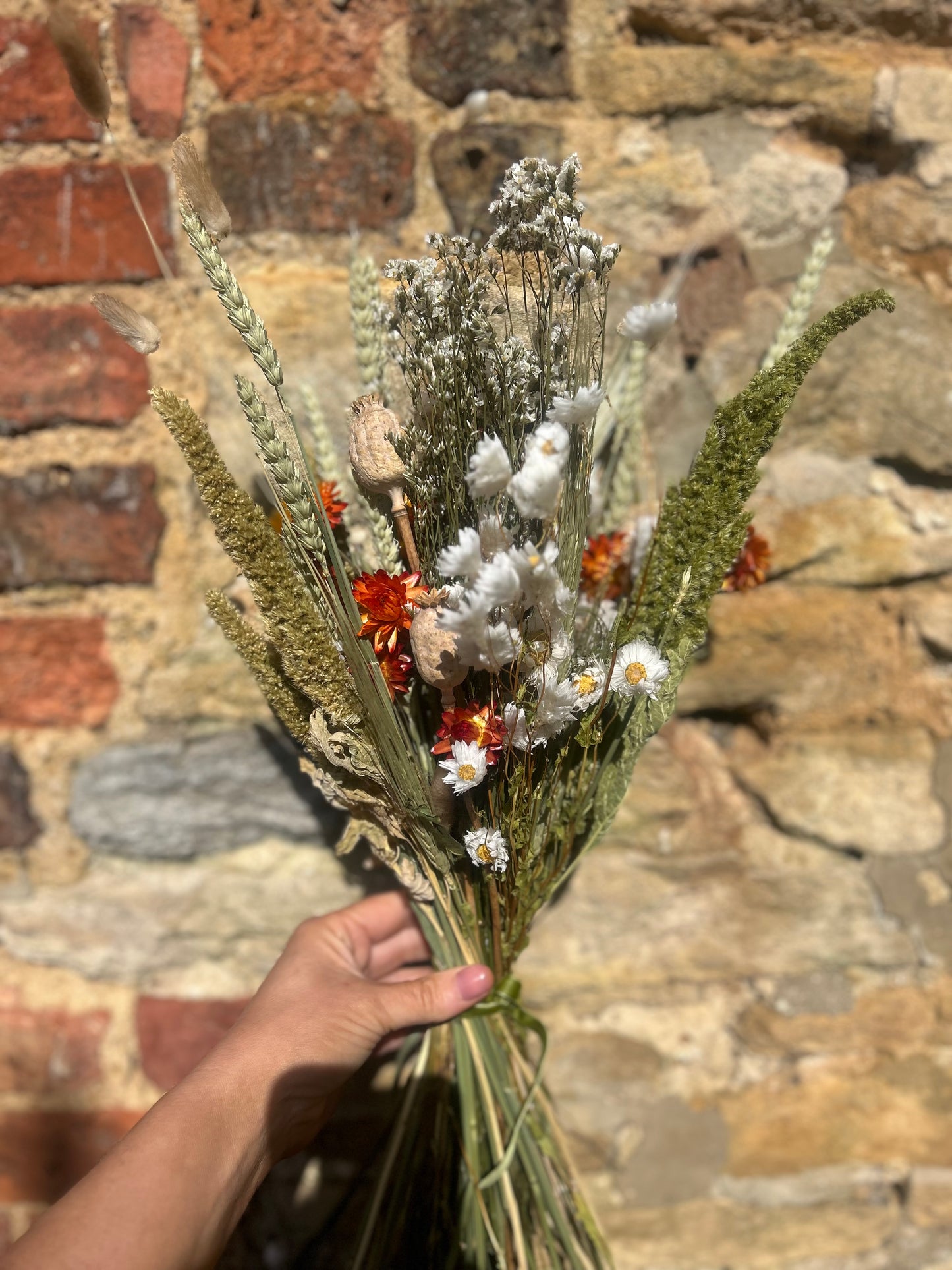 Harvest Meadow Dried Flower Bouquet
