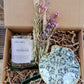 Luxury Candle & Decorative Shell Gift Box | Botanical Gift Set | New Home | Self Care | Birthday Gift