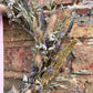 Dried Wildflower Wreath with Velvet Ribbon