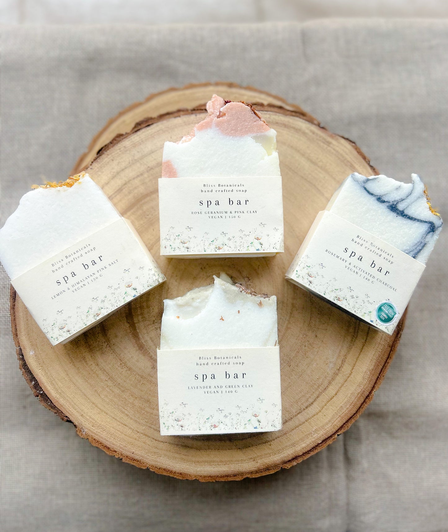 Natural Candle & Soap Gift Box | Handmade Pamper Hamper | Birthday Gift, Self Care Box, New Home Gift, Relaxation Gift Set