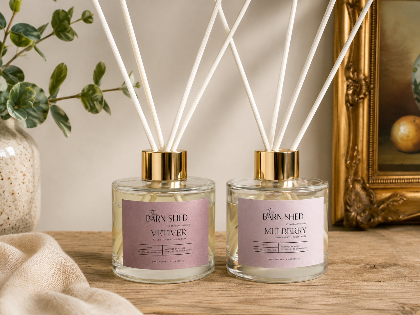 Vetiver Botanical Reed Diffuser