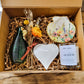 Luxury Botanical Gift Box | Candle, Decorative Shell & Floral Gift Set| New House| Self Care Gift