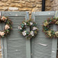 Blue Hydrangea & Eucalyptus Artificial Wreath
