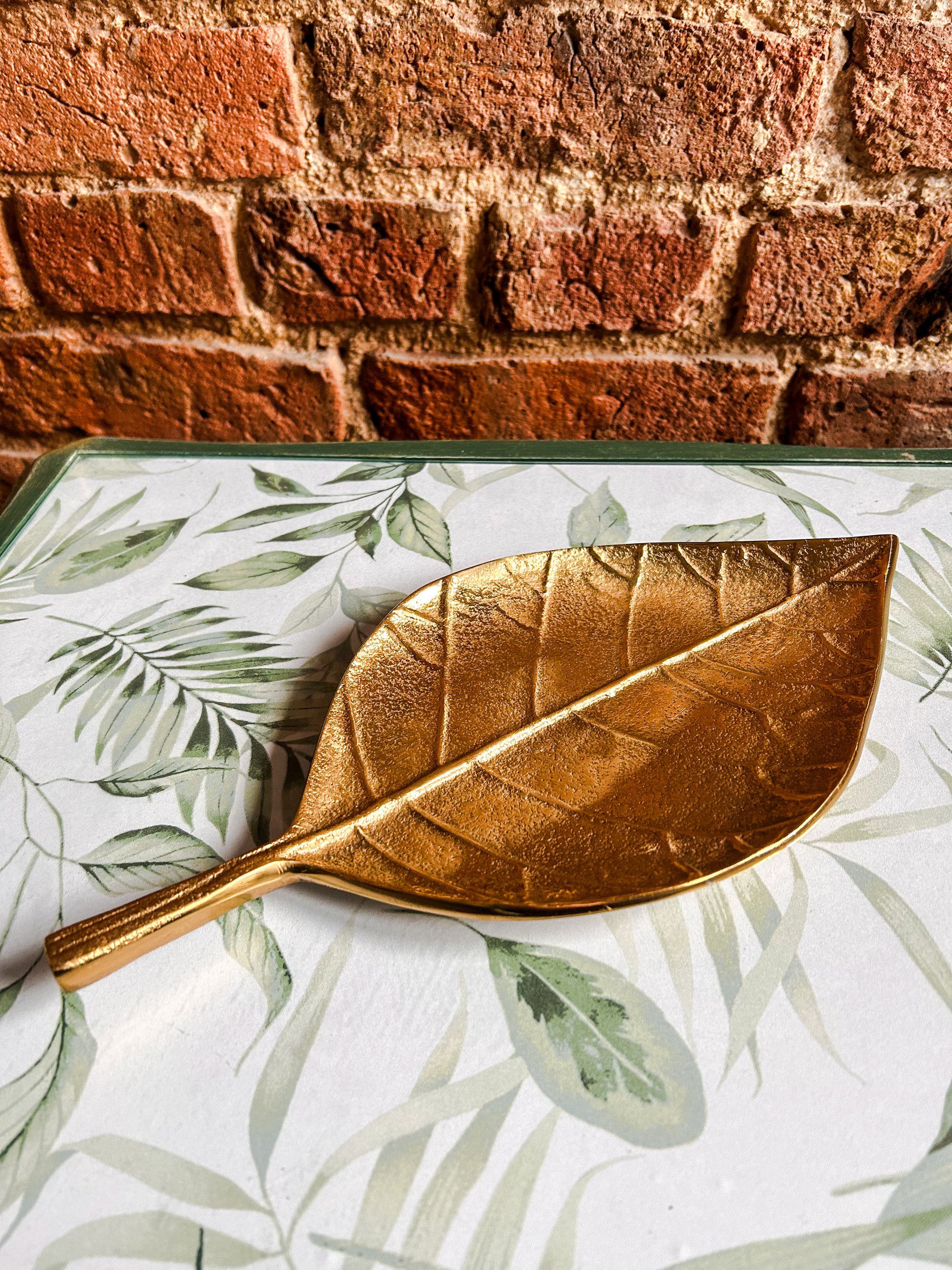 Gold Leaf Dish - The Barn Shed