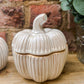Rustic Glazed Pumpkin Pot - The Barn Shed