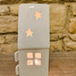 Ceramic House T-light Holder-Large - The Barn Shed