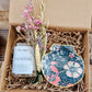 Luxury Candle & Decorative Shell Gift Box | Botanical Gift Set | New Home | Self Care | Birthday Gift