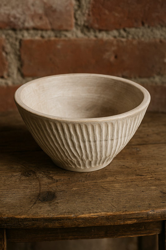 Bleached Mango Wood Bowl
