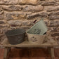Oval Vintage Planter with Hang Tag-Various colours - The Barn Shed