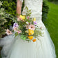 Colourful Spring Bridal Bouquet - The Barn Shed