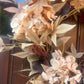 Rustic Autumn Wreath in Artificial Flowers
