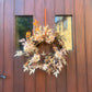 Rustic Autumn Wreath in Artificial Flowers