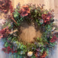 Autumn /Winter Hydrangea & Eucalyptus Artificial Wreath with Berries and Botanicals