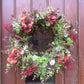 Autumn /Winter Hydrangea & Eucalyptus Artificial Wreath with Berries and Botanicals