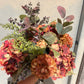 Winter Faux Flower Arrangement-Burnt Orange -Hydrangea, Winter Berry and Daliah