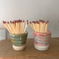 Hand Made Ceramic Match Stick Holder and Striker